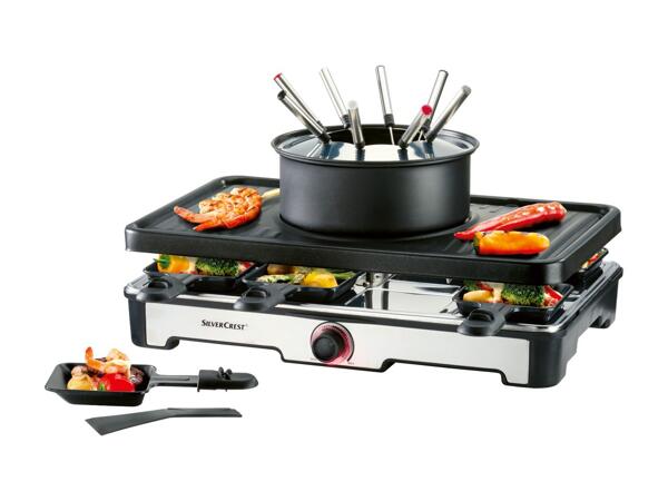 Appareil combiné fondue-raclette