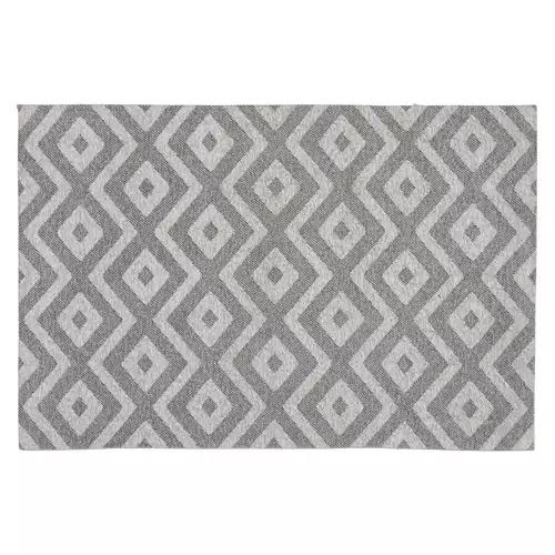24" x 36" Decorative Accent Rug - Gray Modern