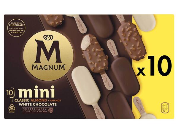 Magnum mini amande-chocolat blanc