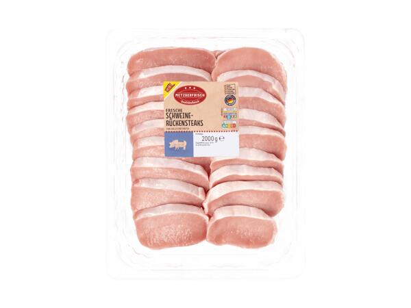 Frische Karreesteaks