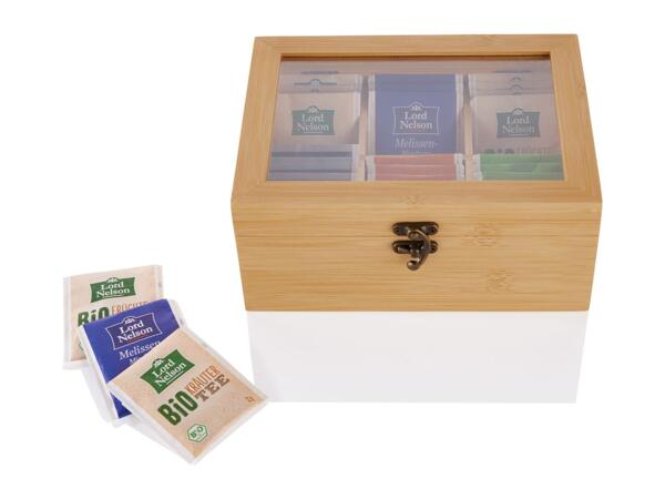 Livarno Home Bamboo Tea Box