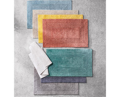 Luxury Reversible Cotton Bath Mat