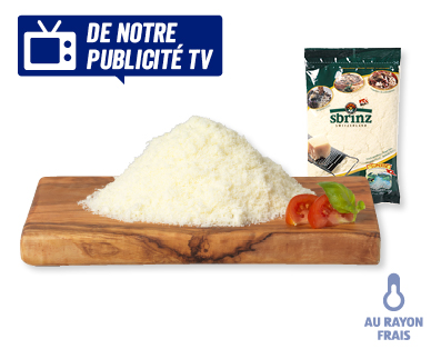 Fromage râpé Sbrinz AOP LE SUPERBE