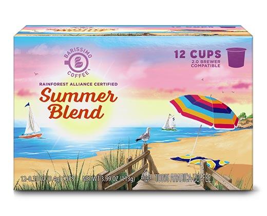 Barissimo 
 Summer Coffee Cups Assorted Varieties