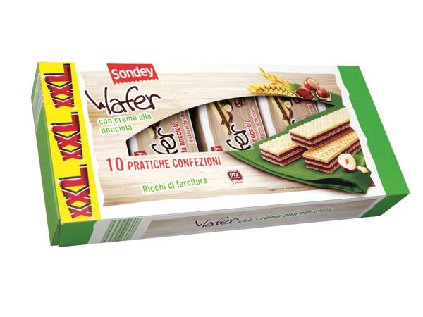 Sondey Wafers with Hazelnut Cream