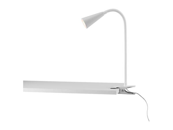 Livarno Home White LED Clip Lamp With A Clamp