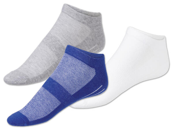 Herren Sneakersocken, 3 Paar