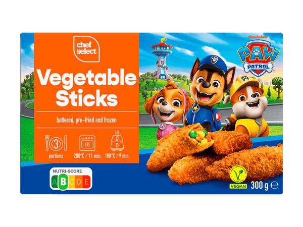 Bâtonnets de légumes Pat' Patrouille