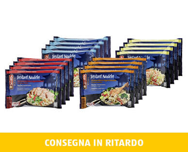 ASIA
PIATTI ASIATICI ISTANTANEI A BASE DI NOODLES