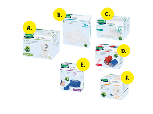 Sensiplast Urheiluside tai -teippi 2 pkt