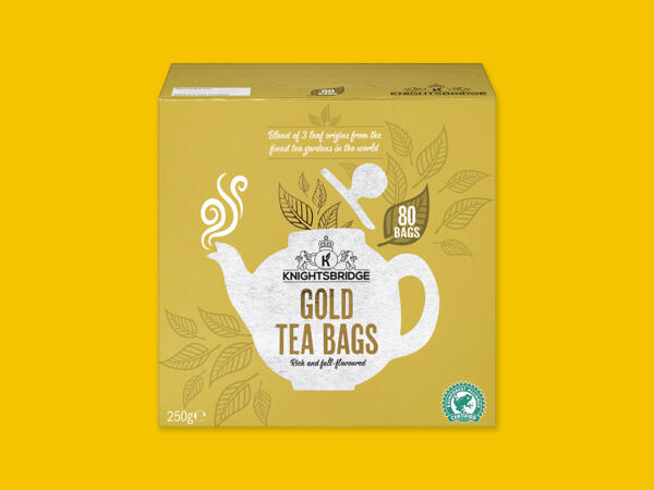 Knightsbridge Gold Tea Bags