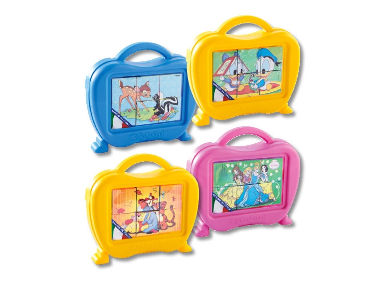 Puzzle carré dans une mini-valise