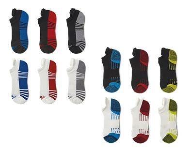 Crane 
 Men's or Ladies' 6-Pack Fitness Socks