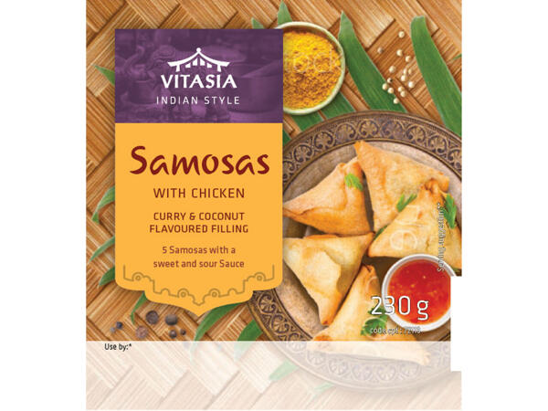 Samoussas au poulet
