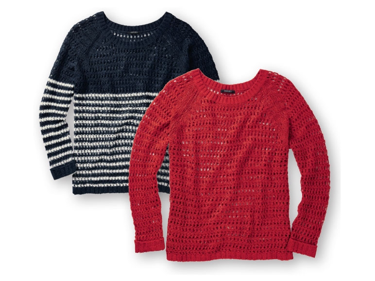 ESMARA Ladies' Crochet Jumper
