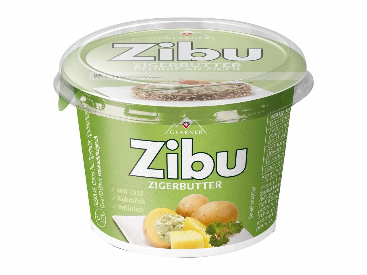 Beurre au Ziger Zibu