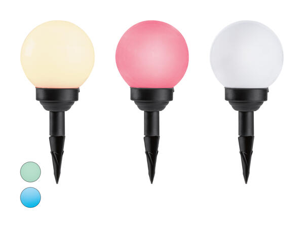Boule lumineuse solaire à LED (uniquement en Suisse romande et alémanique)