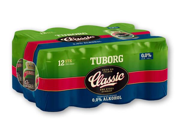 Carlsberg eller Tuborg Classic 0,0 %