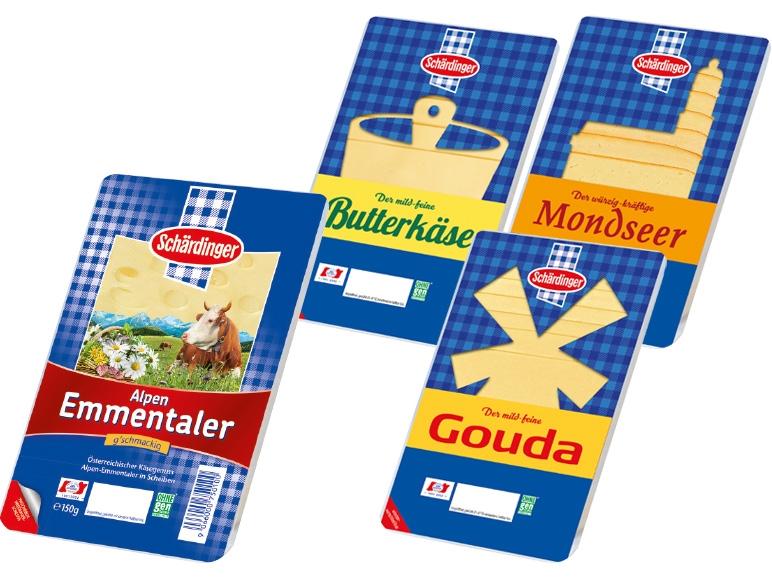 SCHÄRDINGER Käse in Scheiben