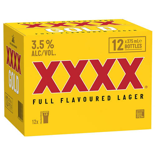 Gold Lager 12 Pack