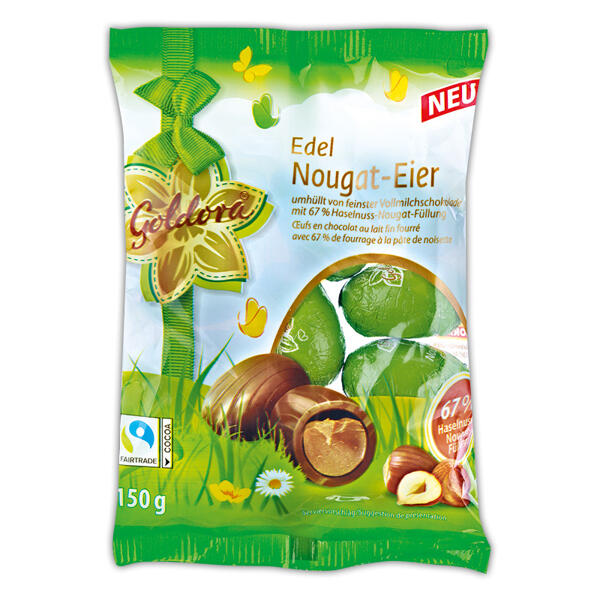 Edel Nougat-Eier