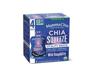 Mamma Chia Blackberry Bliss or Wild Raspberry Chia Squeeze