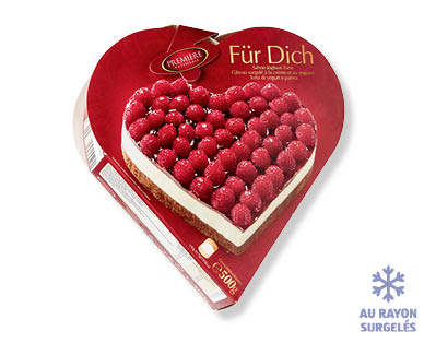 Gâteau en forme de cœur FÜR DICH
