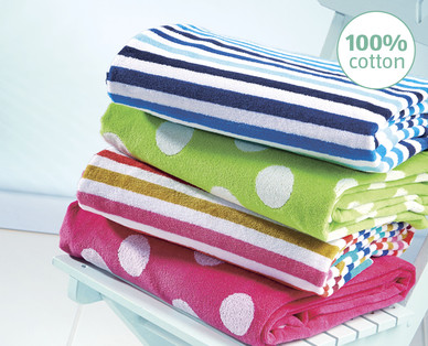 Luxury Velour Beach Towel