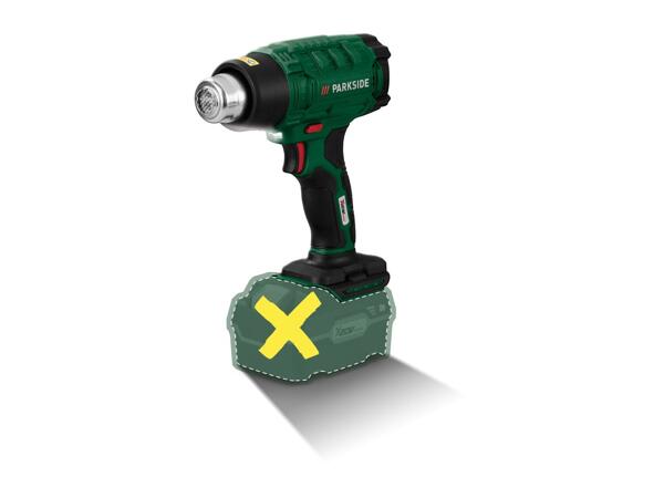 Parkside 20V Cordless Heat Gun - Bare Unit