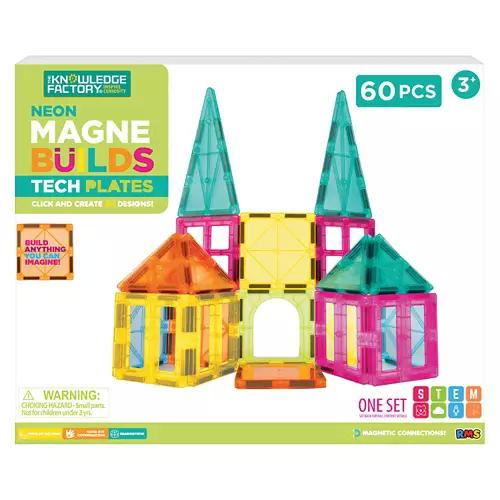 Kid's Magne Builds - Primary, 60 pieces