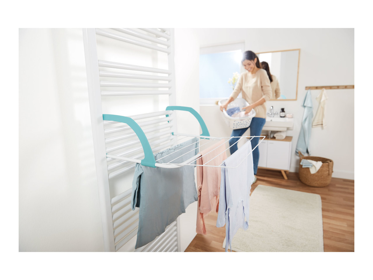 Aquapur Radiator Clothes Airer1