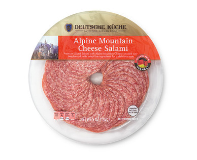 Deutsche Küche Oktoberfest or Alpine Mountain Cheese Salami