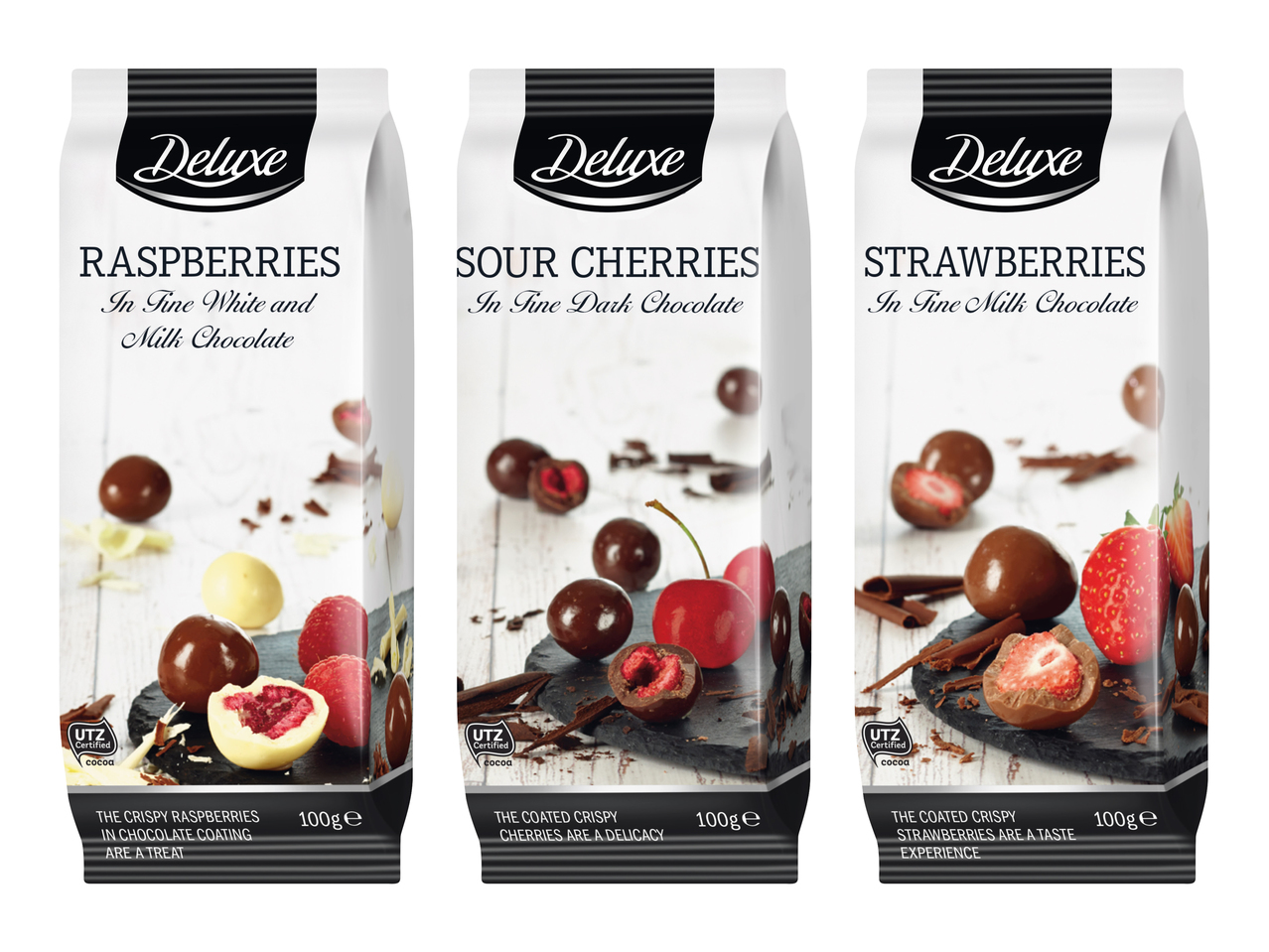 Fruits enrobés de chocolat