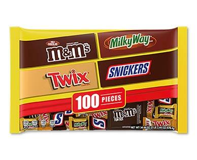 Mars 
 Chocolate Variety Mix Bag 100 Pieces
