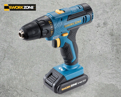 WORKZONE Li-Ion Akku-Bohrschrauber 12 V