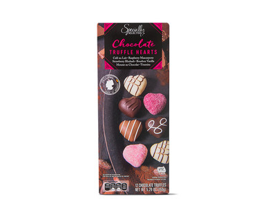Specially Selected Chocolate Truffle Hearts
