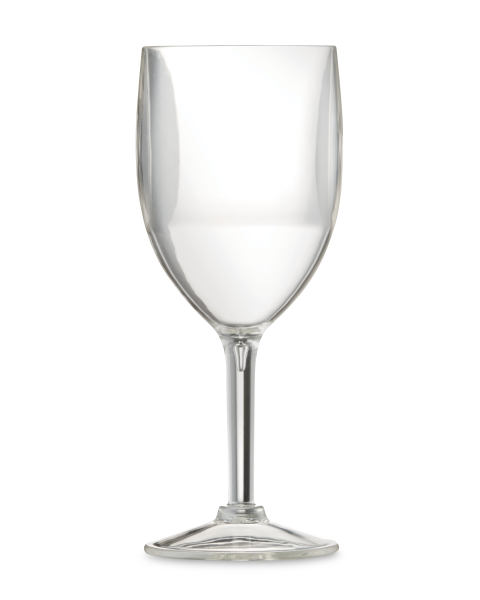 4 Pack Clear Wine Glasses