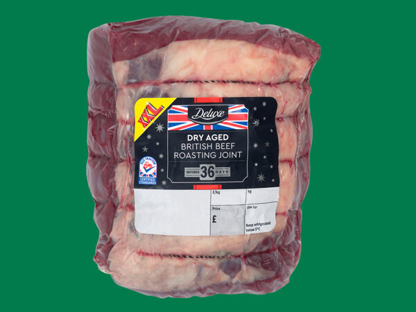 Deluxe Dry Aged 36-Day Matured British Beef Roasting Joint