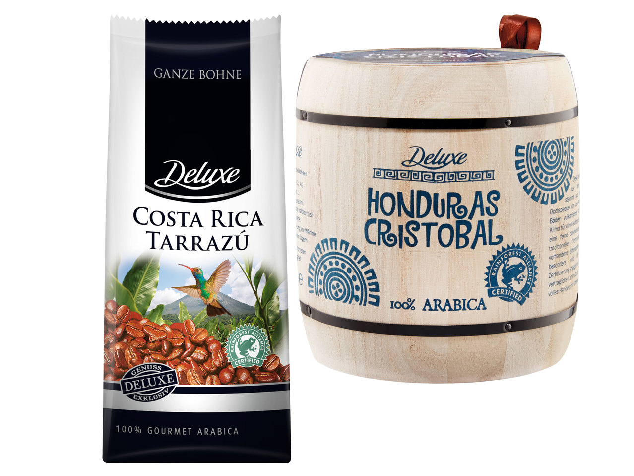 DELUXE Costa Rica Tarrazú oder Premium Kaffee im Fass