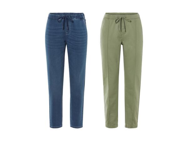 Joggers en denim