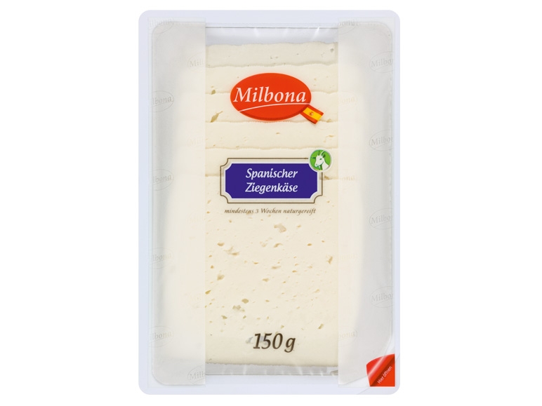 MILBONA Ziegenkäse in Scheiben