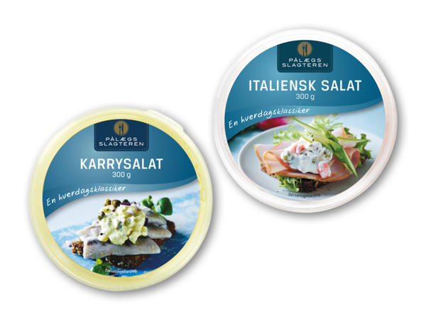 PÅLÆGSSLAGTEREN Italiensk salat eller karrysalat