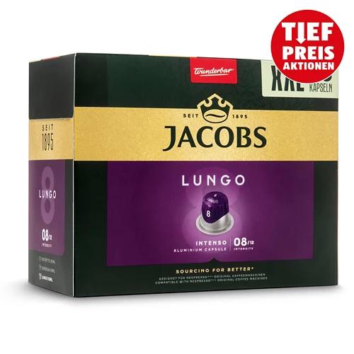 JACOBS Nespresso(R)* kompatible Café-Kapseln, Lungo Intenso