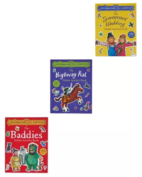 Julia Donaldson Activity Books