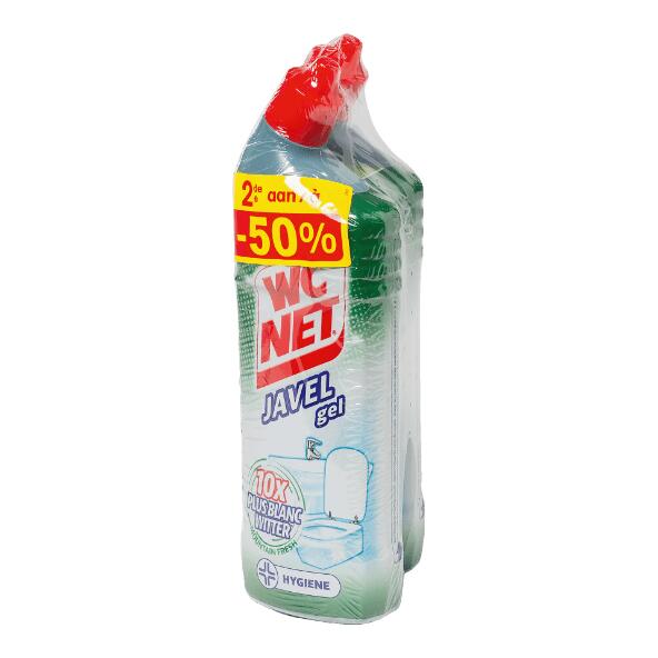 WC NET(R) 				Gel met javel, 2 st.