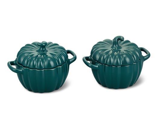 Crofton 2pk. Mini Pumpkin Casserole Dishes