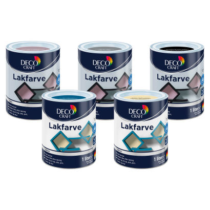 Farvet lak