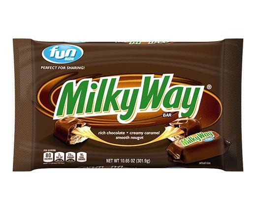 Mars 
 Fun Size Twix or Milky Way