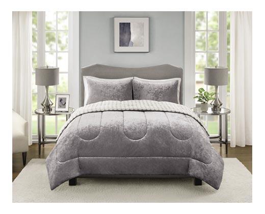 Huntington Home 
 Velvet Comforter or Quilt Set