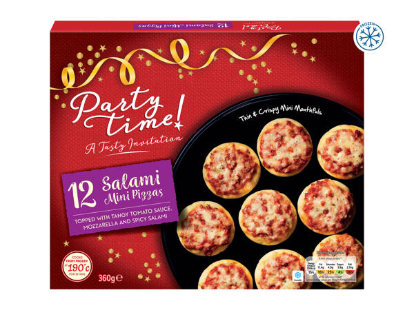 Partytime Mini Pizzas